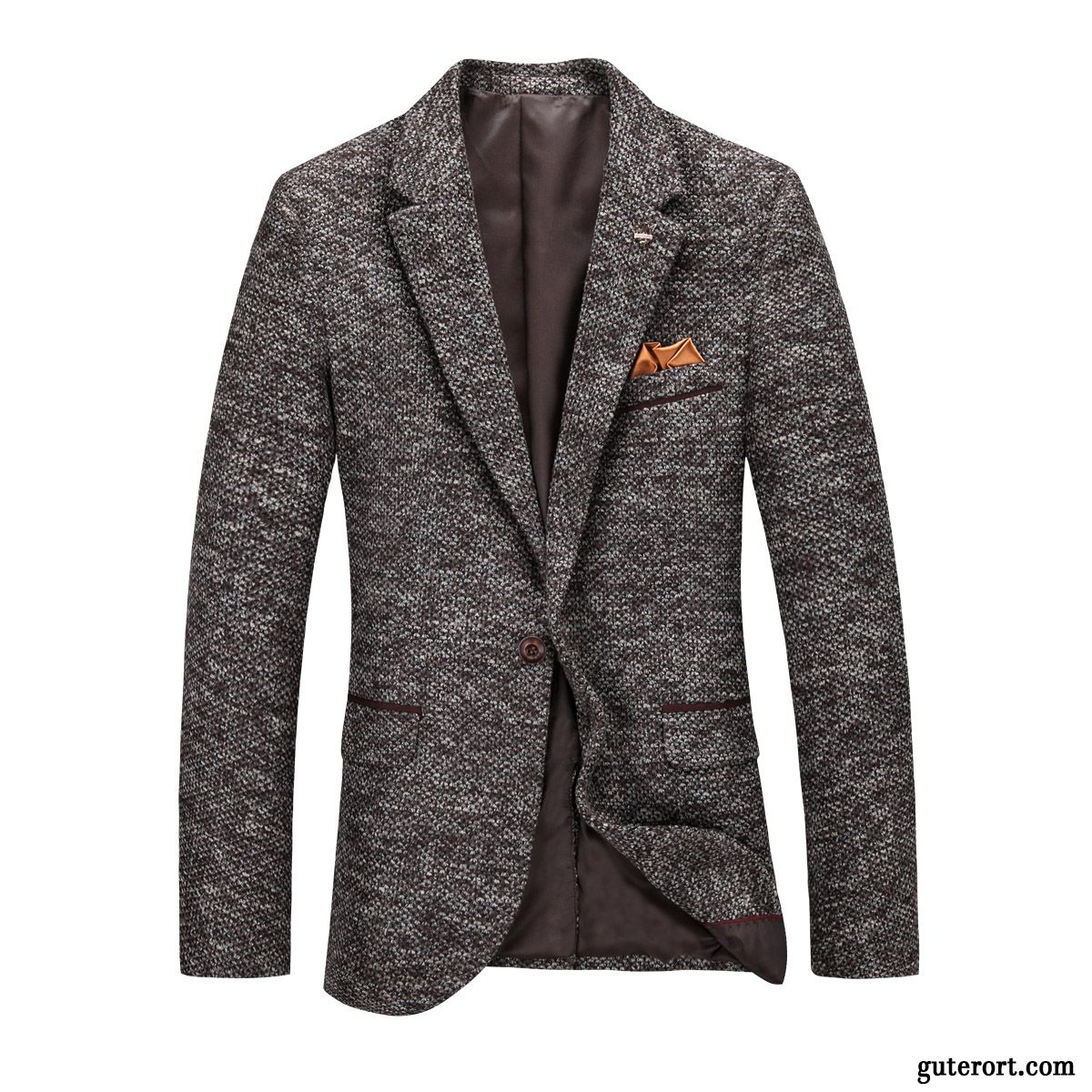 Slim Fit Blazer Herren Hell, Blazer Grau Blau Billig