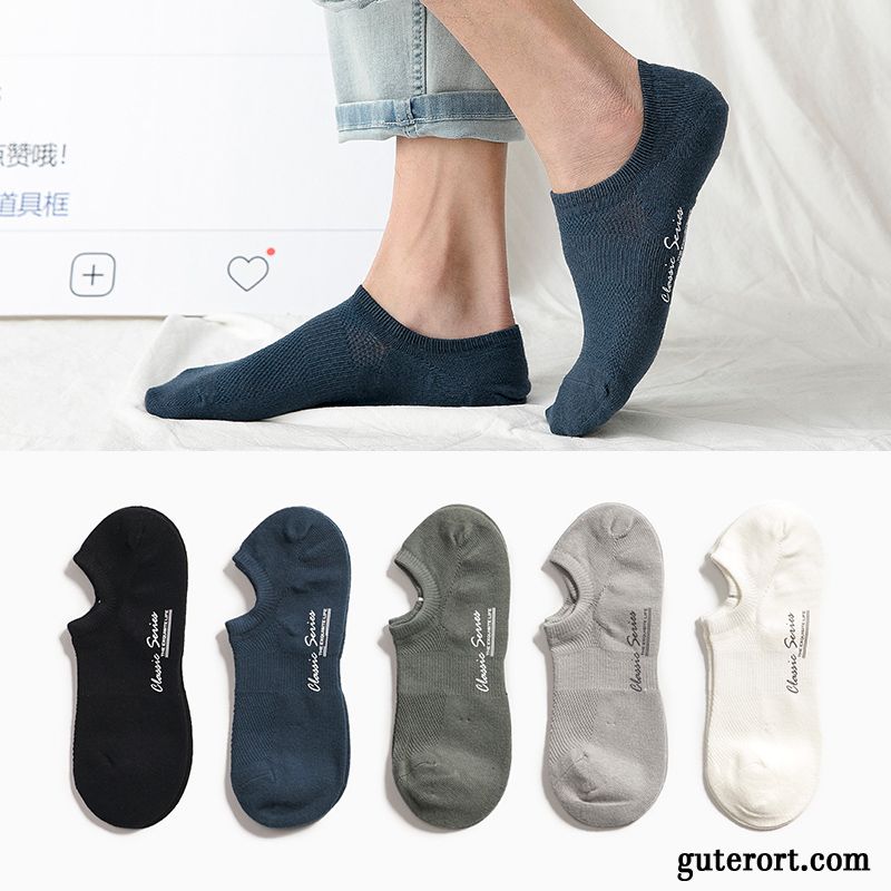 Socken Herren Knöchelsocken Unsichtbar Trend Sommer Sport Swag Gelb Hell