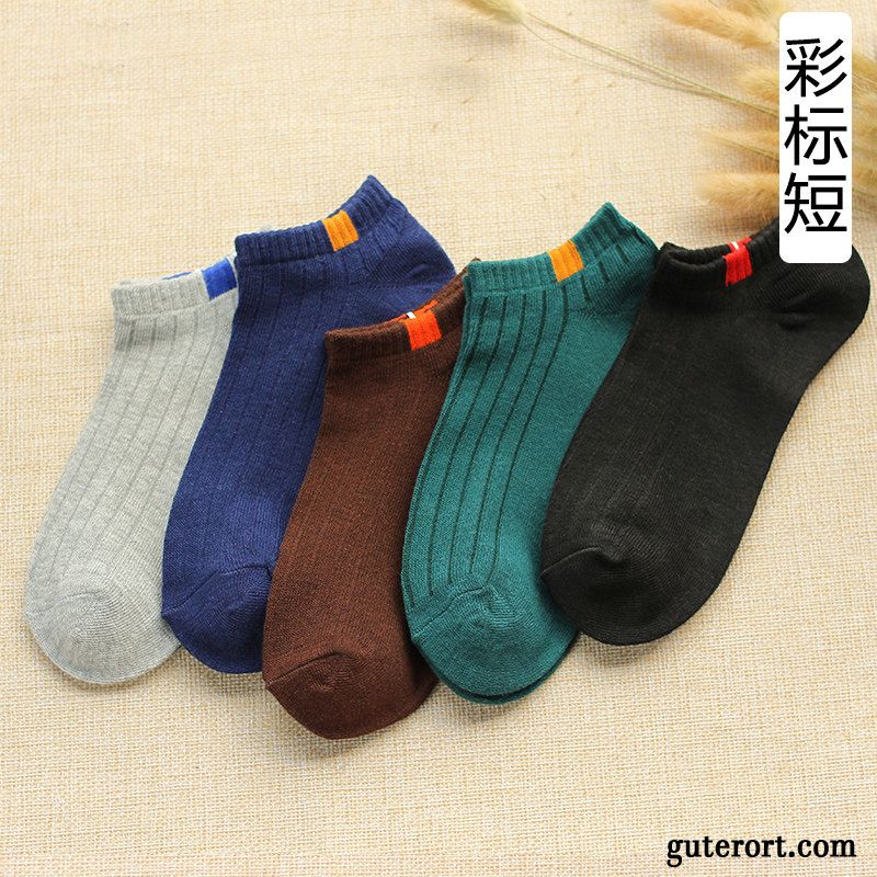 Socken Herren Trend Winter Baumwollsocken Sommer Deodorant Herbst Grau