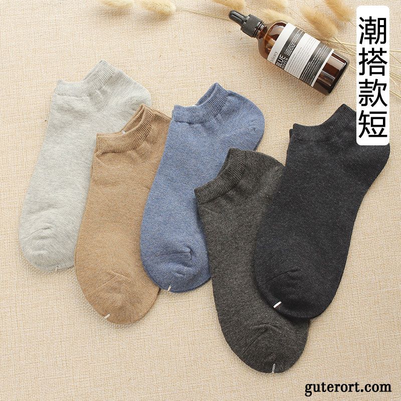 Socken Herren Trend Winter Baumwollsocken Sommer Deodorant Herbst Grau