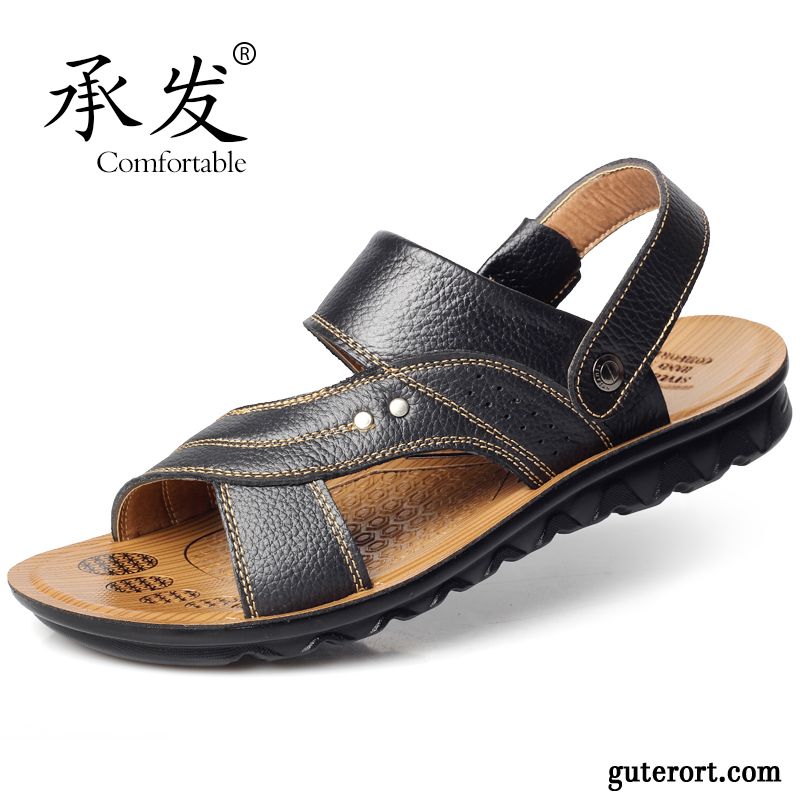 Sommerschlappen Herren Billig, Sandalen Sale Herren Hellgrau