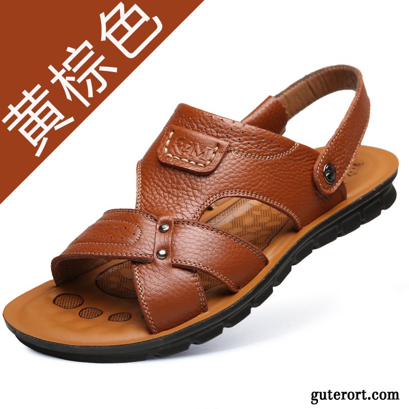 Sommerschlappen Herren Billig, Sandalen Sale Herren Hellgrau