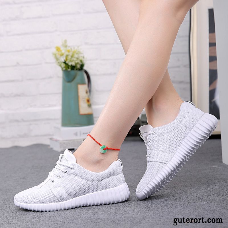 Sommerschuhe Für Damen Sportschuhe Dunkelgrün, Weiße Mode Schuhe Frauen