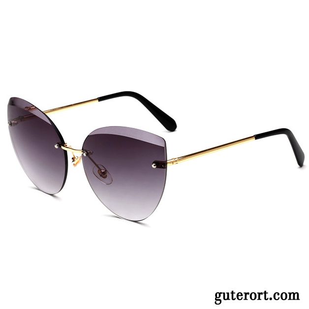 Sonnenbrille Damen Sonnenbrillen Transparent Dünn Mode Neu 2018 Rosa Gold