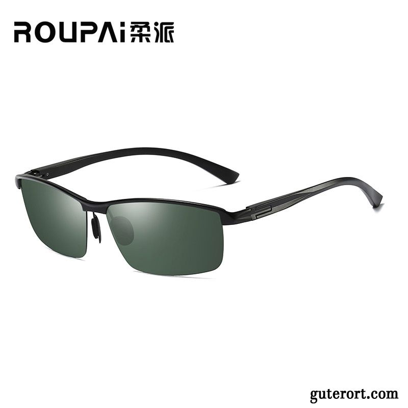 Sonnenbrille Herren Aluminium Magnesium Reiten Trend Outdoor Fahren Polarisator Blau