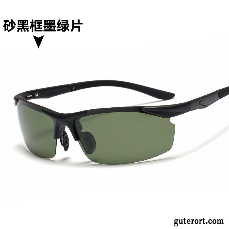 Sonnenbrille Herren Angeln Polarisator Nachtsicht 2019 Sport Neu Schwarz