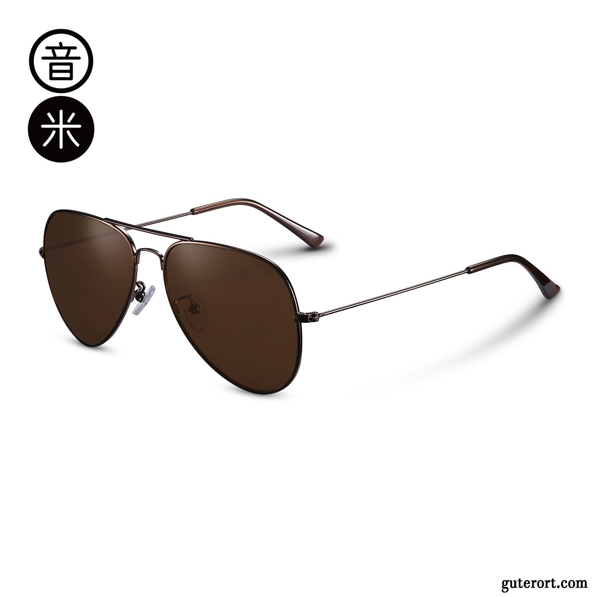 Sonnenbrille Herren Fahren Sonnenbrillen Kröte Trend Polarisator Schwarz Beige