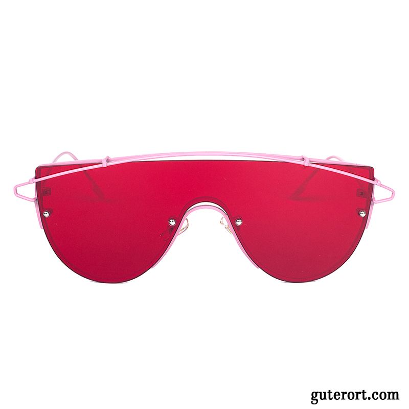 Sonnenbrille Herren Farbe Persönlichkeit Bequeme Groß Trend Sonnenbrillen Rot