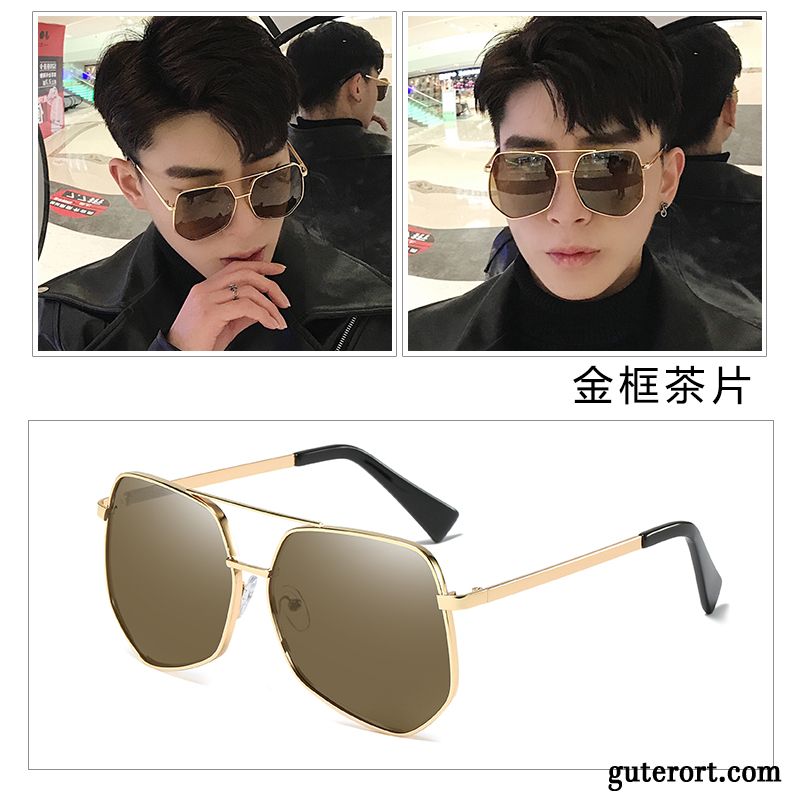 Sonnenbrille Herren Neu Fahren Damen 2019 Sonnenbrillen Mesh Purpur Lila Gold Rot