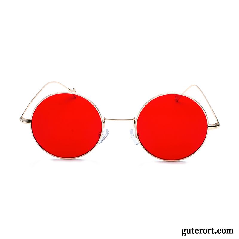 Sonnenbrille Herren Sonnenbrillen Damen 2019 Retro Gold Gelb