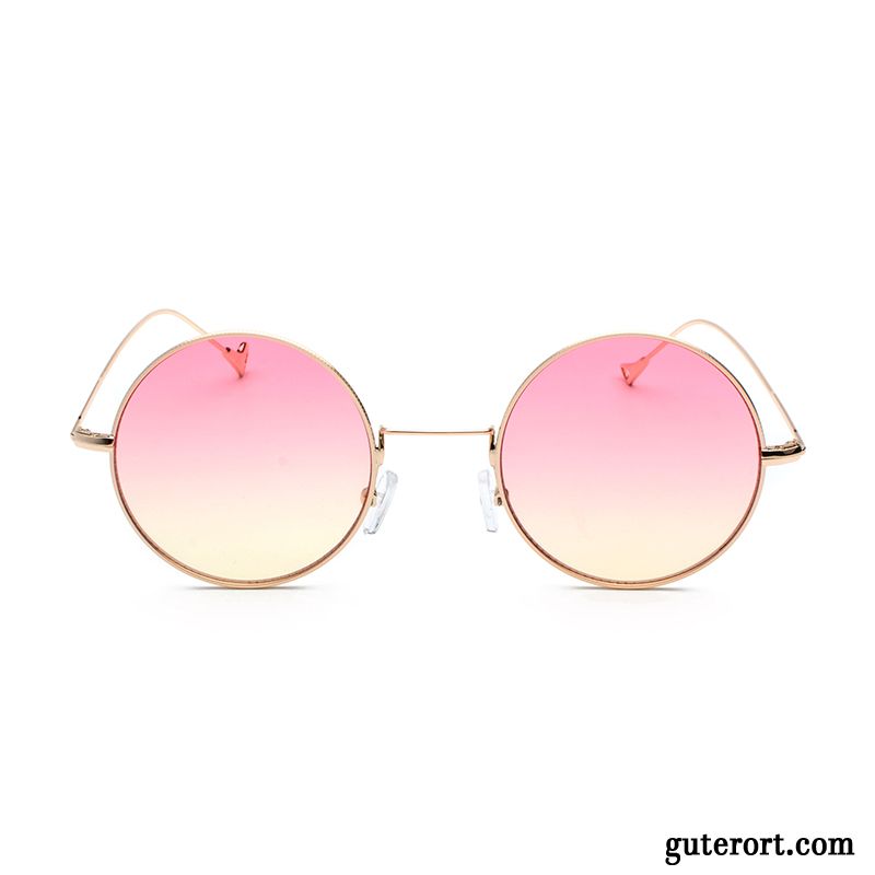 Sonnenbrille Herren Sonnenbrillen Damen 2019 Retro Gold Gelb