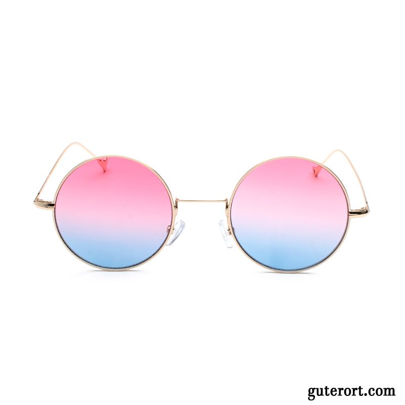 Sonnenbrille Herren Sonnenbrillen Damen 2019 Retro Gold Gelb