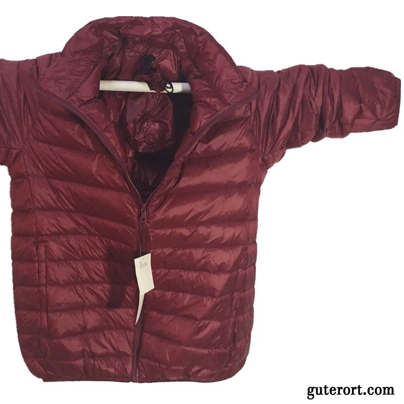 Sport Daunenjacke Herren, Winterjacke Günstig Herren Daunenjacken Hellbraun