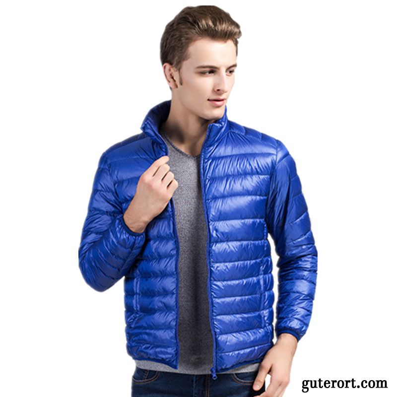 Sport Daunenjacke Herren, Winterjacke Günstig Herren Daunenjacken Hellbraun