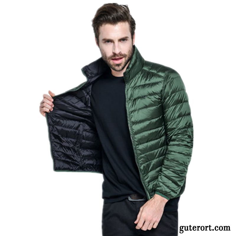 Sport Daunenjacke Herren, Winterjacke Günstig Herren Daunenjacken Hellbraun