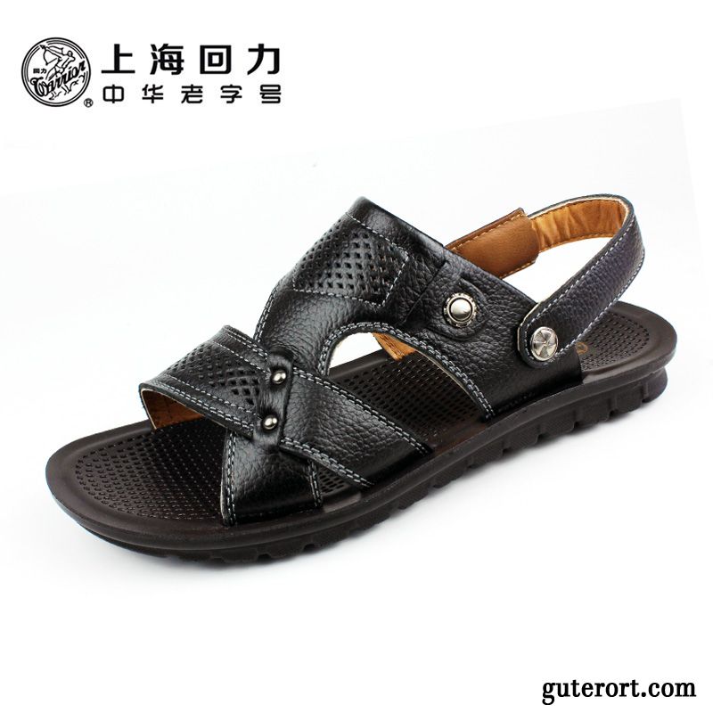 Sport Sandalen Herren Hellgrau, Flache Sandalen Herren