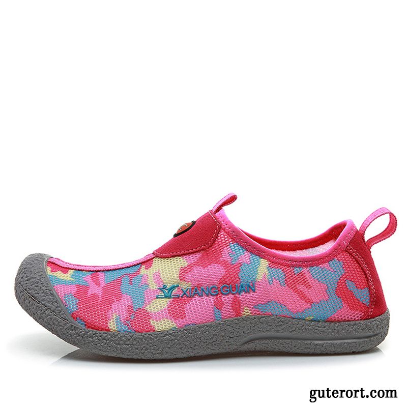 Sportschuhe Damen Neue Lovers Sommer Mode Casual Draussen Camouflage Rot