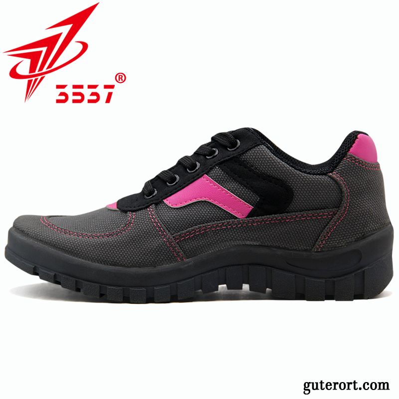 Sportschuhe Damen Neue Sommer Feder Tragen Casual Atmungsaktiv Grau Dunkel