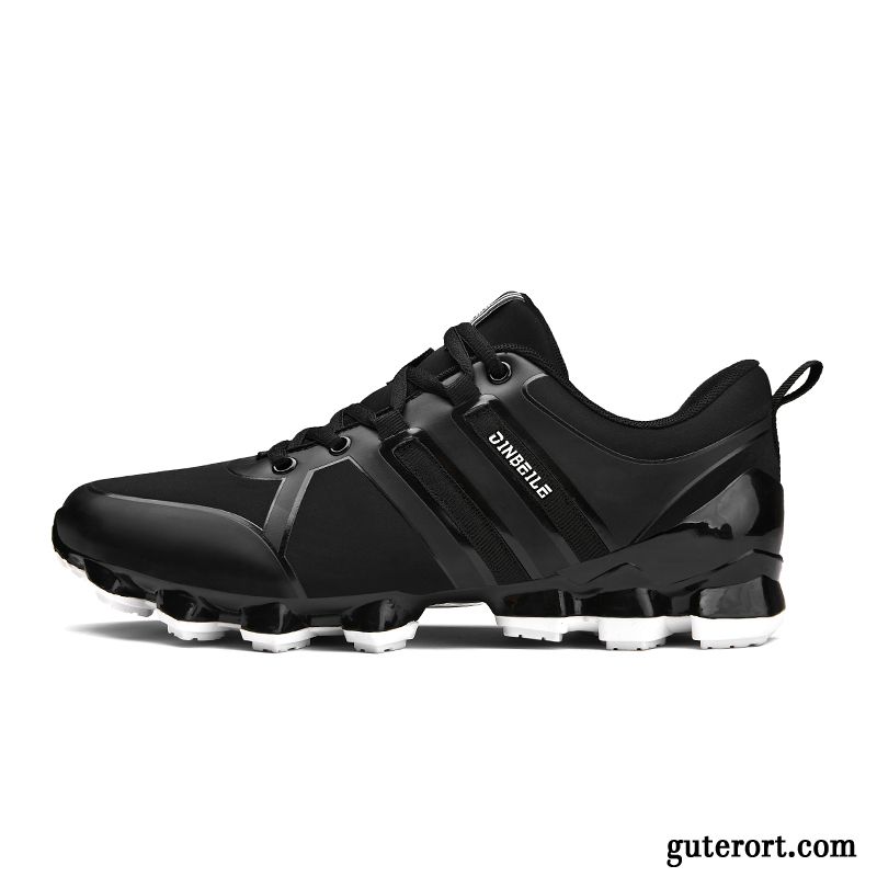 Sportschuhe Herren Licht Cushioning Atmungsaktiv Neue Sommer Feder Schwarz