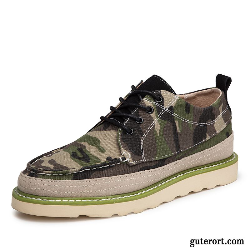 Stiefel Herren Neue Schuhe England Casual Martin Stiehlt Hohe Camouflage