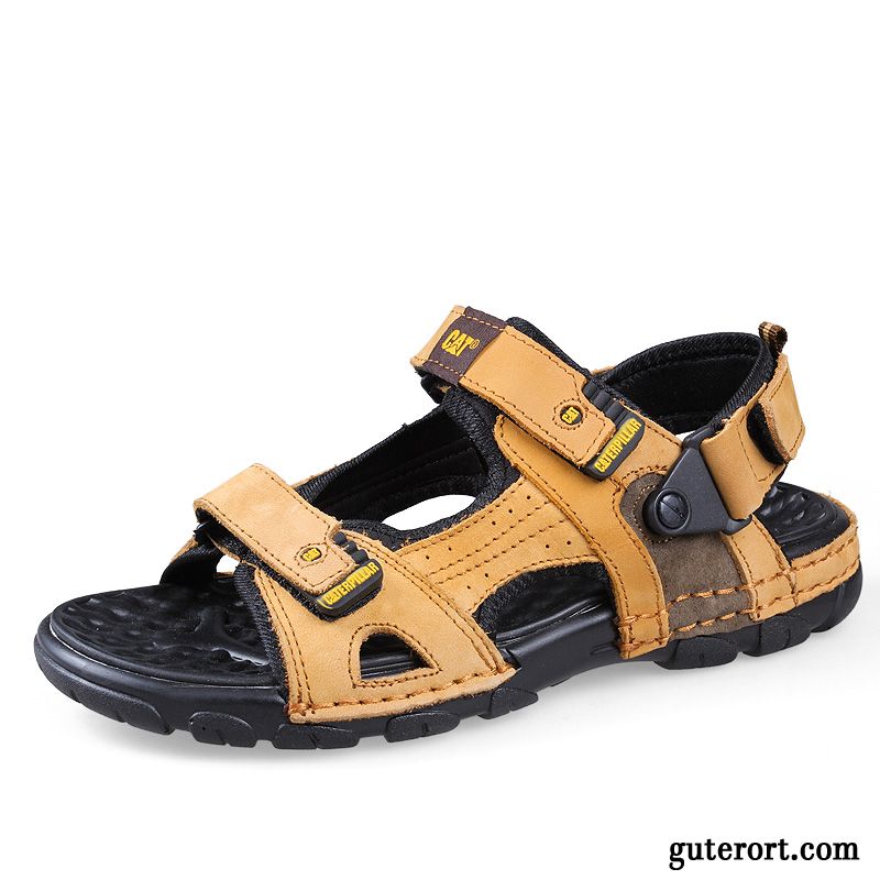 Herren Sale Sandbeige, Fußbett Sandalen Herren Kaufen