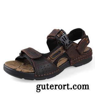 Herren Sale Sandbeige, Fußbett Sandalen Herren Kaufen