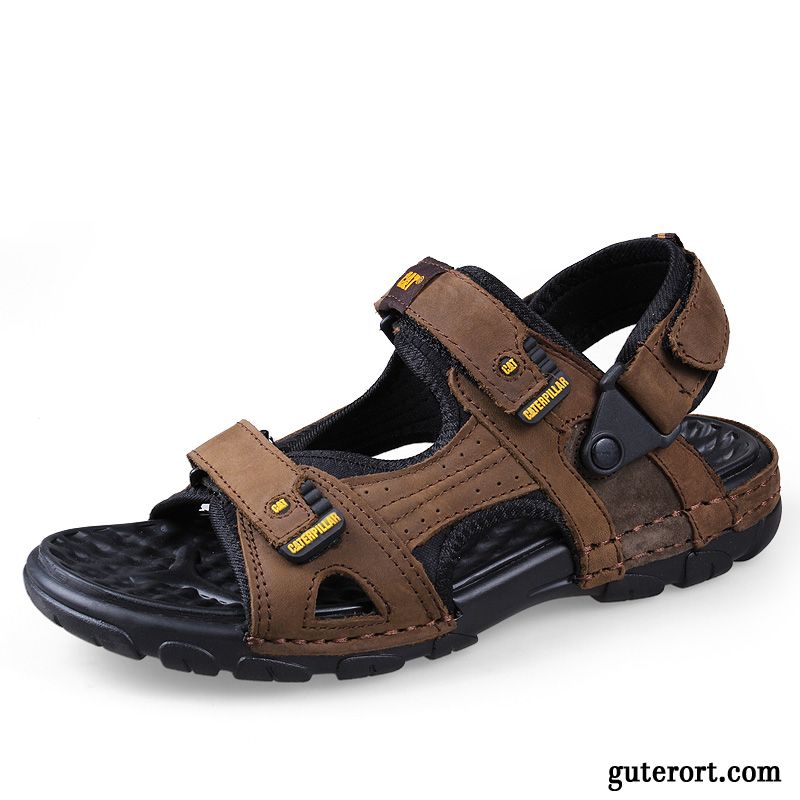 Herren Sale Sandbeige, Fußbett Sandalen Herren Kaufen