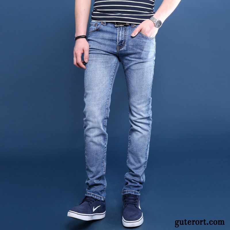 Straight Jeans Herren Billig, Jeans Herren Stretch Sandbeige