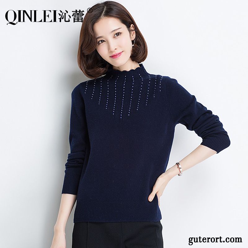 Strickjacke Damen Lang Kaufen, Pullover Olivgrün Damen Weinrot