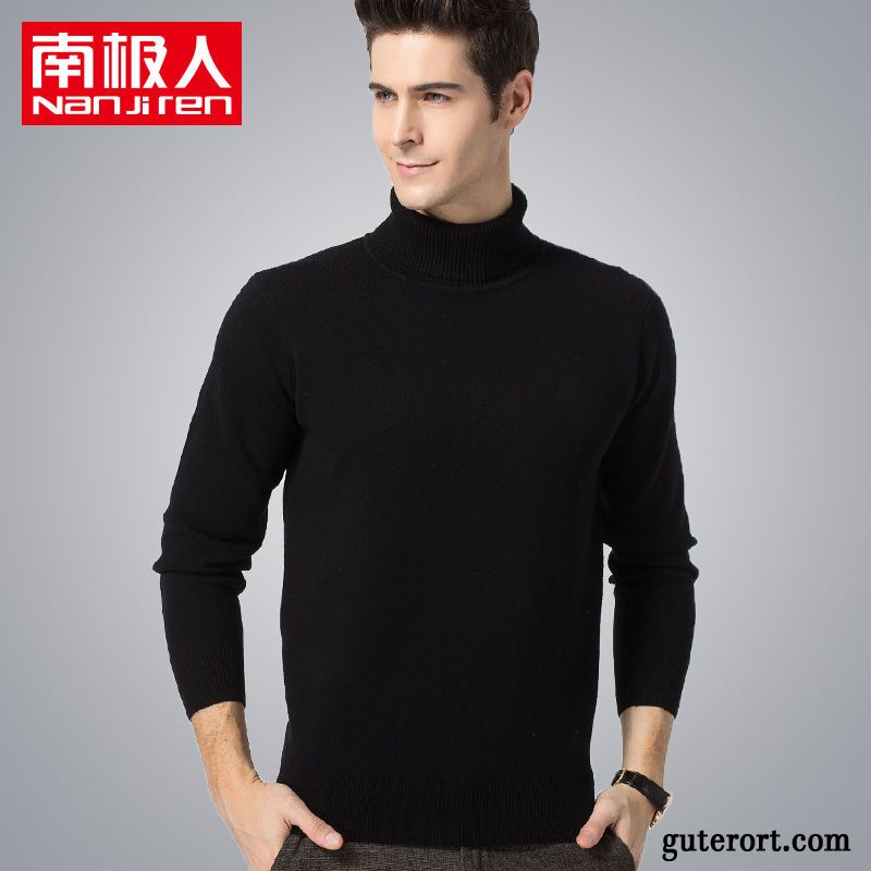 Strickjacke Herren Weiß Pullover Kaffeebraun, Herren Strick Cardigan Günstig