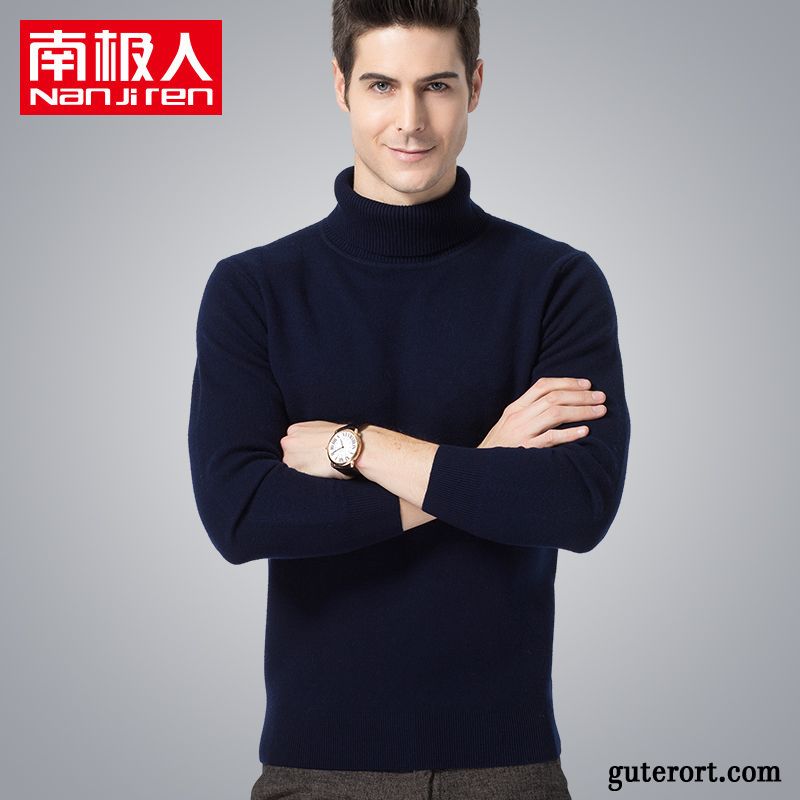 Strickjacke Herren Weiß Pullover Kaffeebraun, Herren Strick Cardigan Günstig