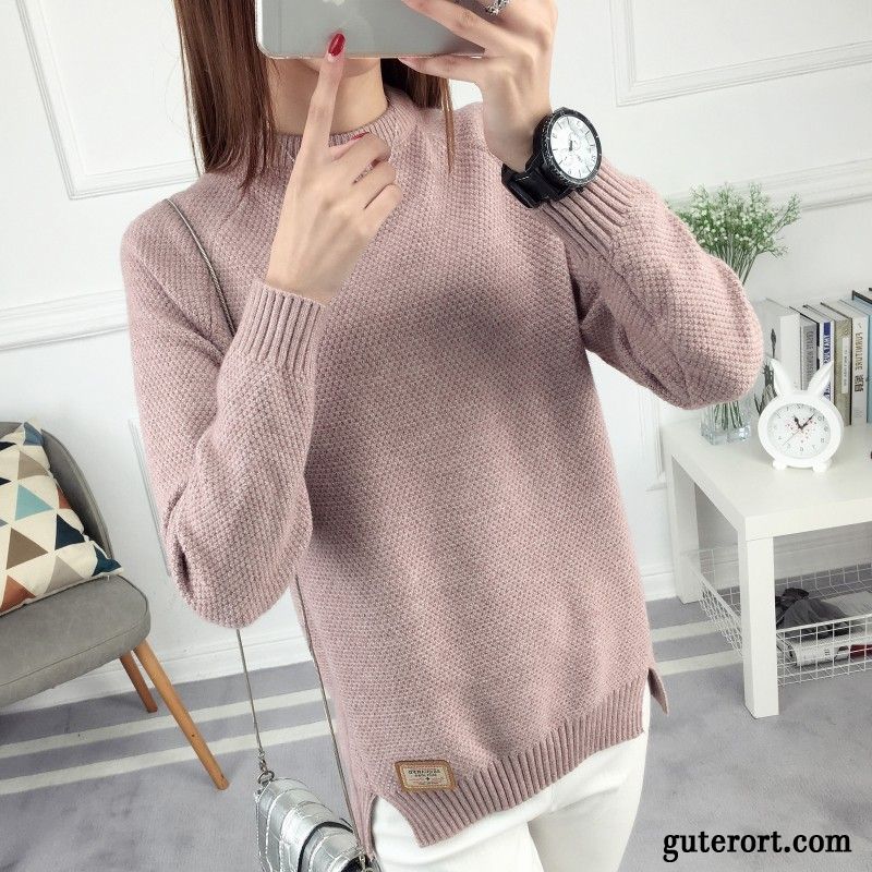 Weiße Pullover Für Damen Billig, Cardigan Damen Lang Hellrosa