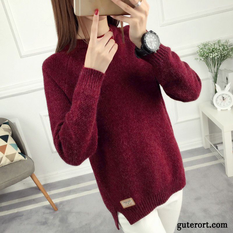 Weiße Pullover Für Damen Billig, Cardigan Damen Lang Hellrosa