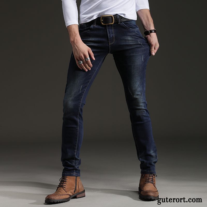 Weiße Skinny Jeans Herren Rabatt, Loose Fit Jeans Herren Blond