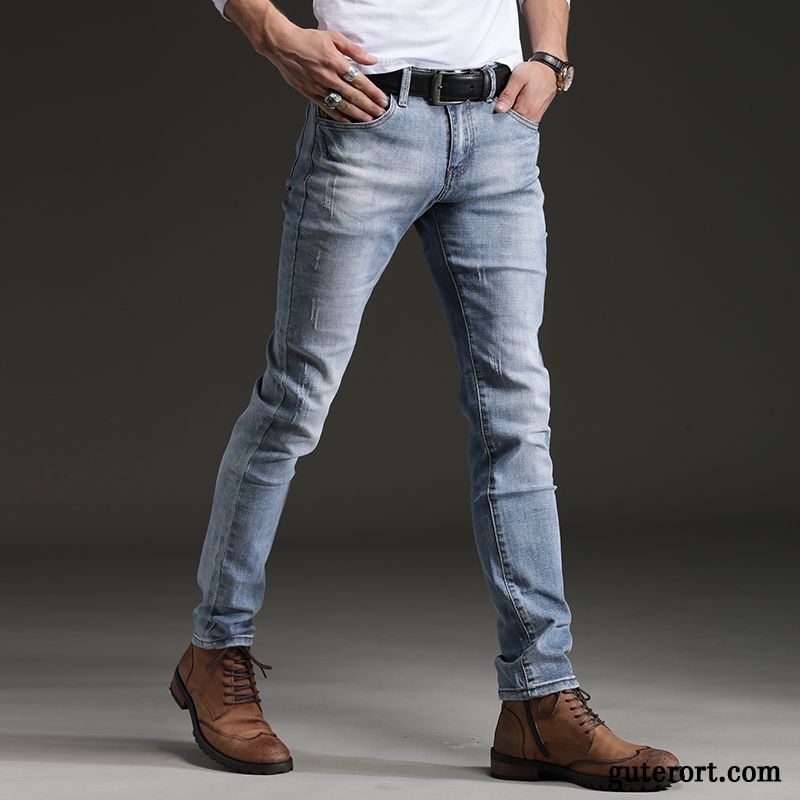 Weiße Skinny Jeans Herren Rabatt, Loose Fit Jeans Herren Blond