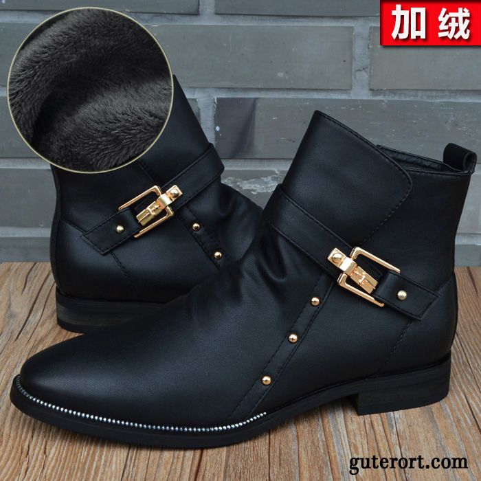 Winterboots Herren, Graue Schuhe Herren Hellrosa