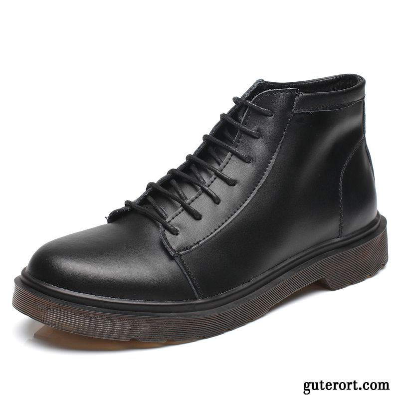 Boots Herren Winter Günstig, Langschaft Herren Orange