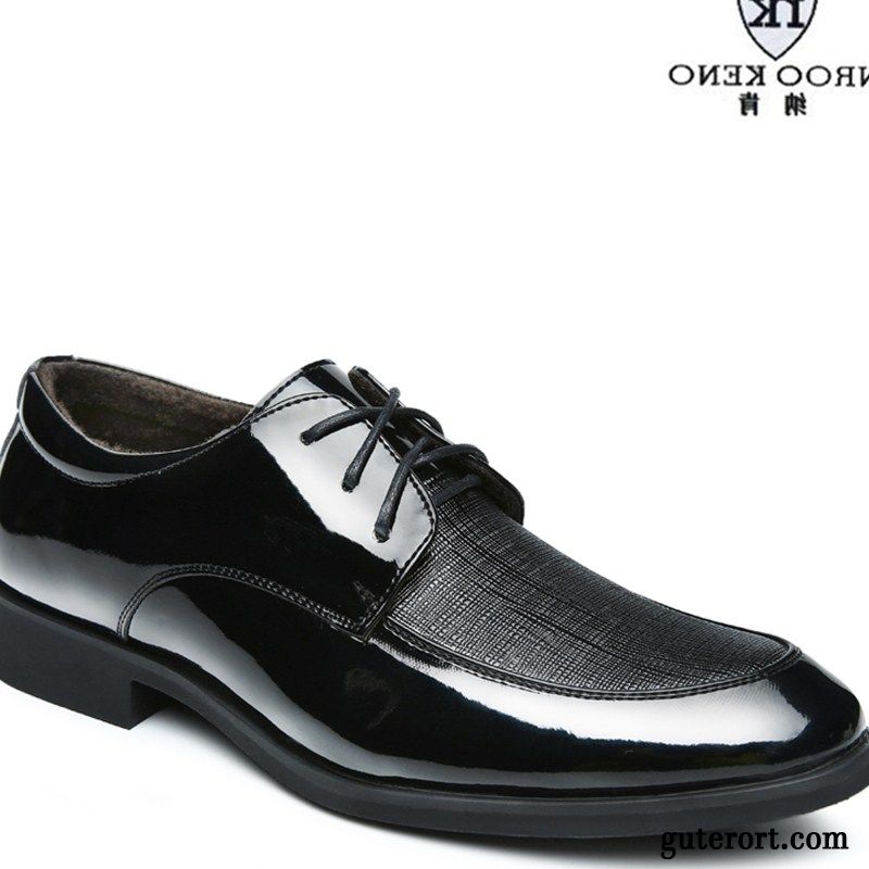 Coole Schuhe Herren Lederschuhe Dunkelgrau, Bequeme Schuhe Herren