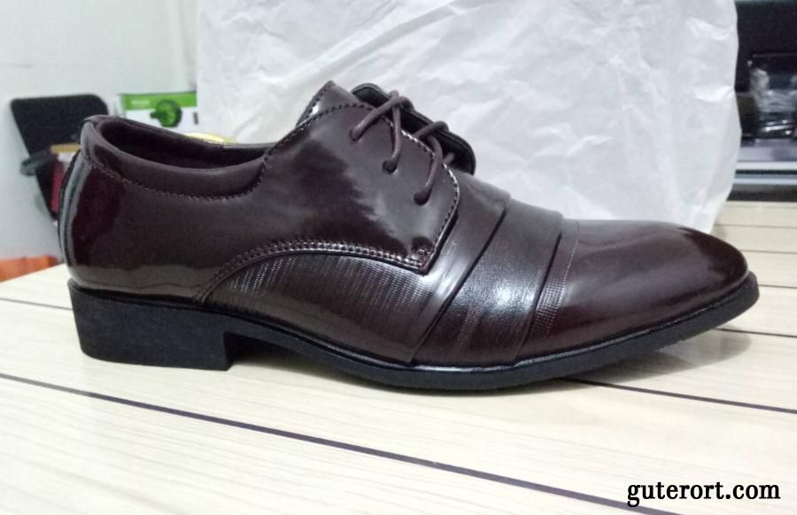 Schuhe Online Lederschuhe Weinrot, Hochzeit Schuhe Herren Billig