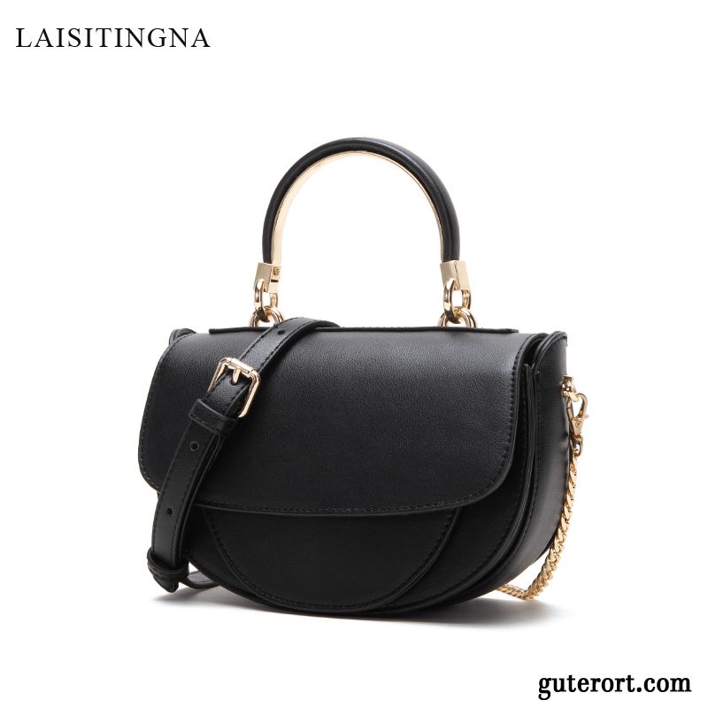 Handtaschen Damen 2019 Neu Umhängetasche Trend Mini Mode Schwarz