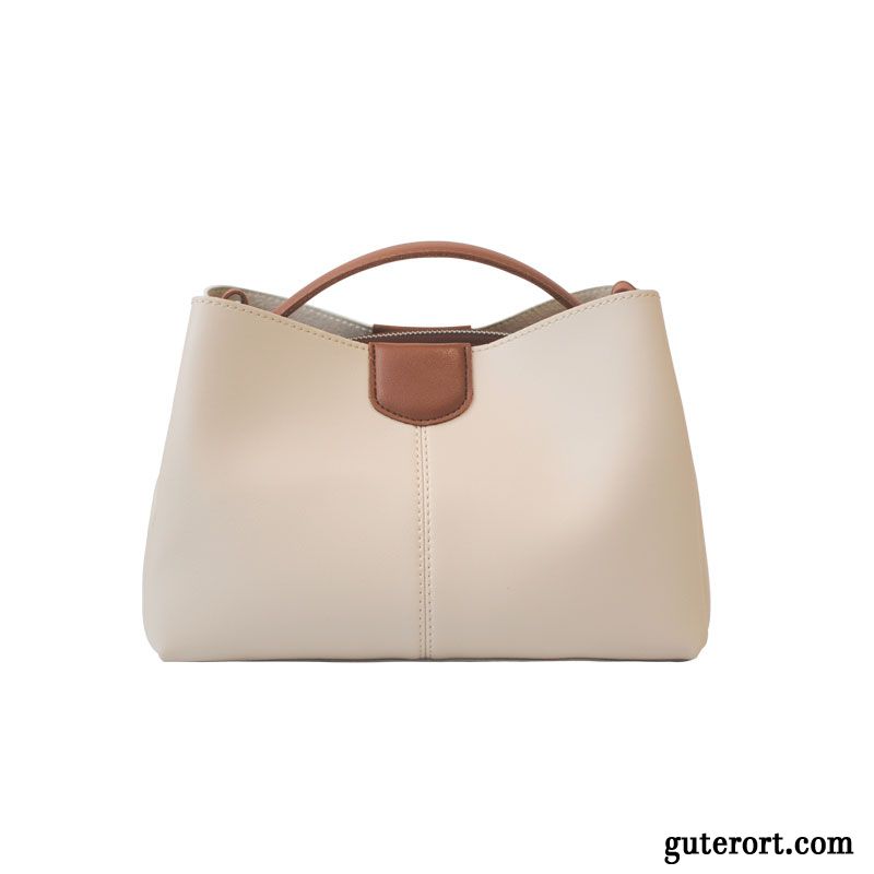 Handtaschen Damen All Match Super Frühling 2019 Mini Mode Weiß Beige