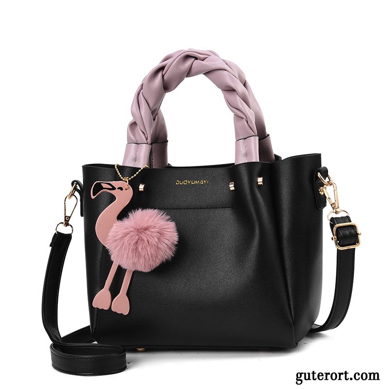 Handtaschen Damen Große Tasche Neu Sommer 2019 Trend Mode Schwarz