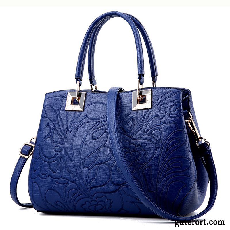 Handtaschen Damen Umhängetasche Frühling Freizeit Neu Trend Sommer Polarblau