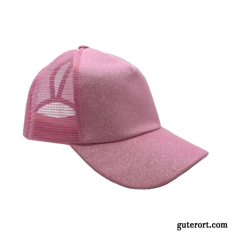 Hüte / Caps Damen Sonnenschutz Baseballmütze Sonnenhüte Kappe Frühling Mesh Rosa