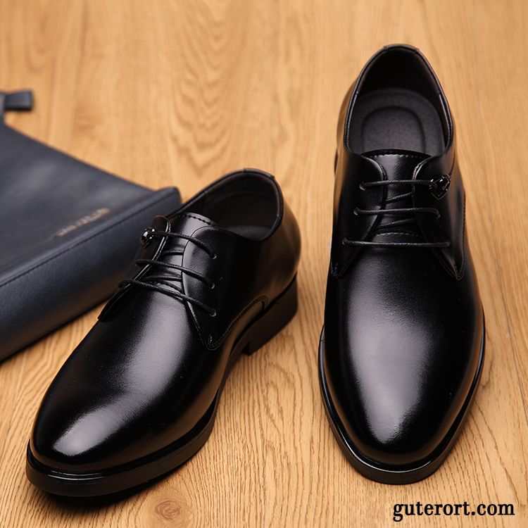 Italienische Schuhe Herren Lederschuhe Braun, Herrenschuhe Leder Schwarz Günstig