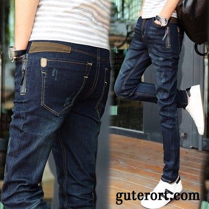 Jeans Hose Herren Günstig Rotblond, Super Skinny Jeans Herren Billig