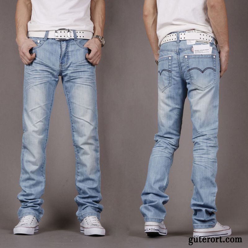 Jeans Seitentaschen Herren Günstig, Herren Shorts Jeans Dunkel