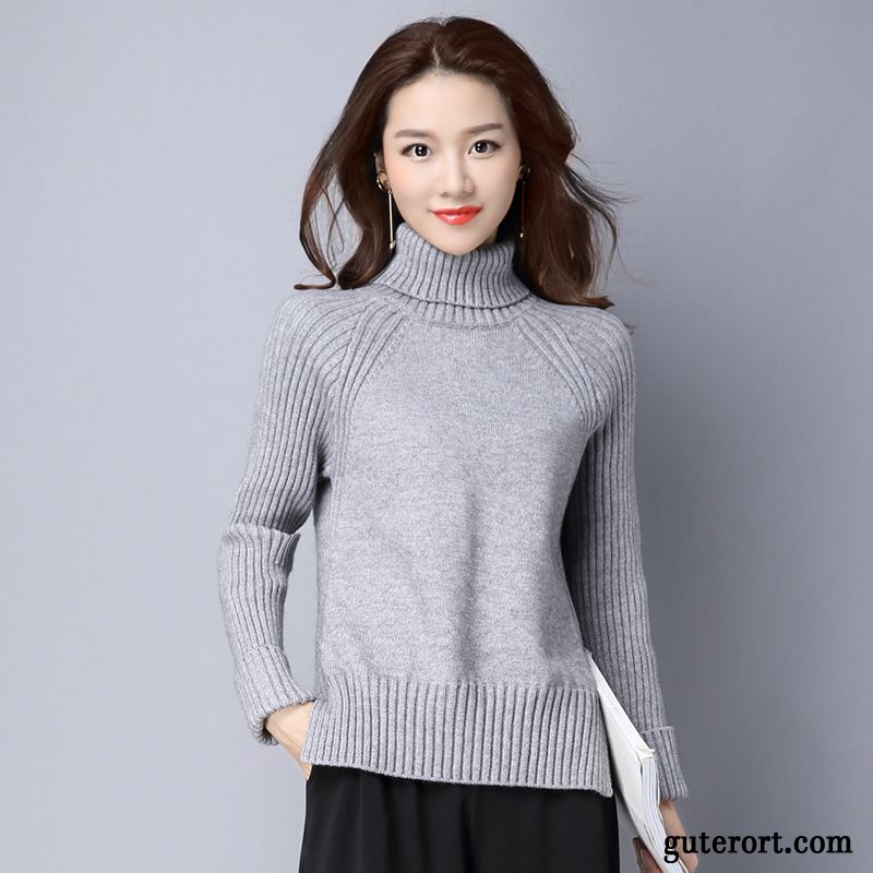 Kaschmir Pullover Damen Rabatt, Pullover Sterne Damen Meeresgrün