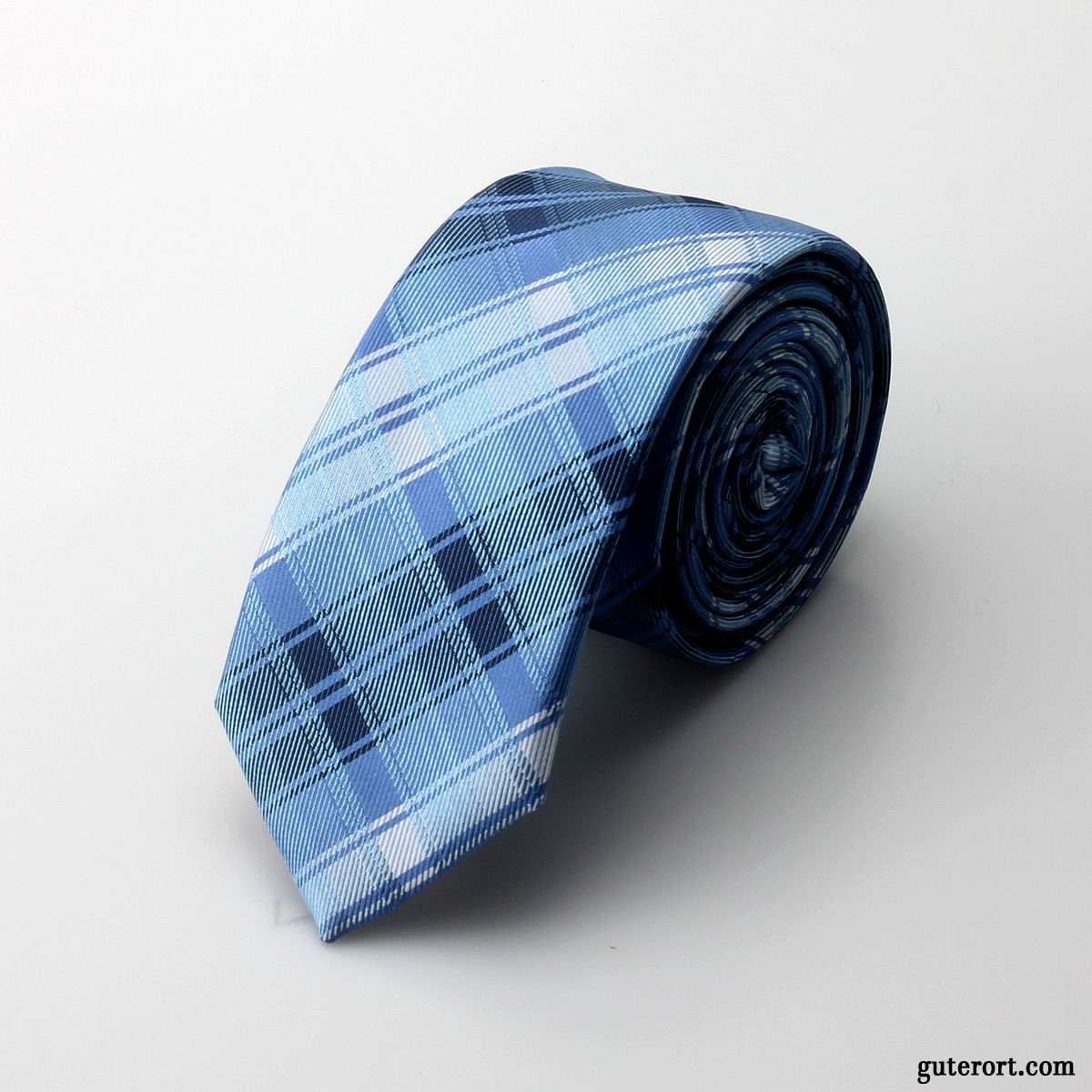 Krawatte Herren Bräutigam Formelle Kleidung Mode Schmale Freizeit 2019 Blau