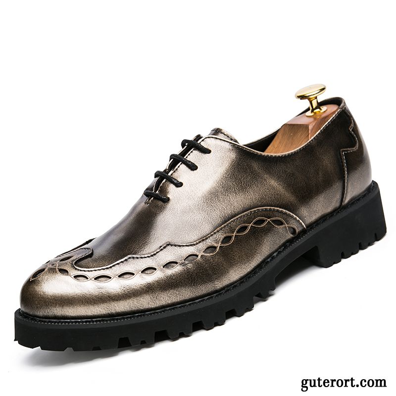 Leichte Schuhe Herren Billig, Exklusive Herrenschuhe Lederschuhe Gelb
